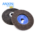 High Density Aluminum Oxide Flap Disc with Blue Center